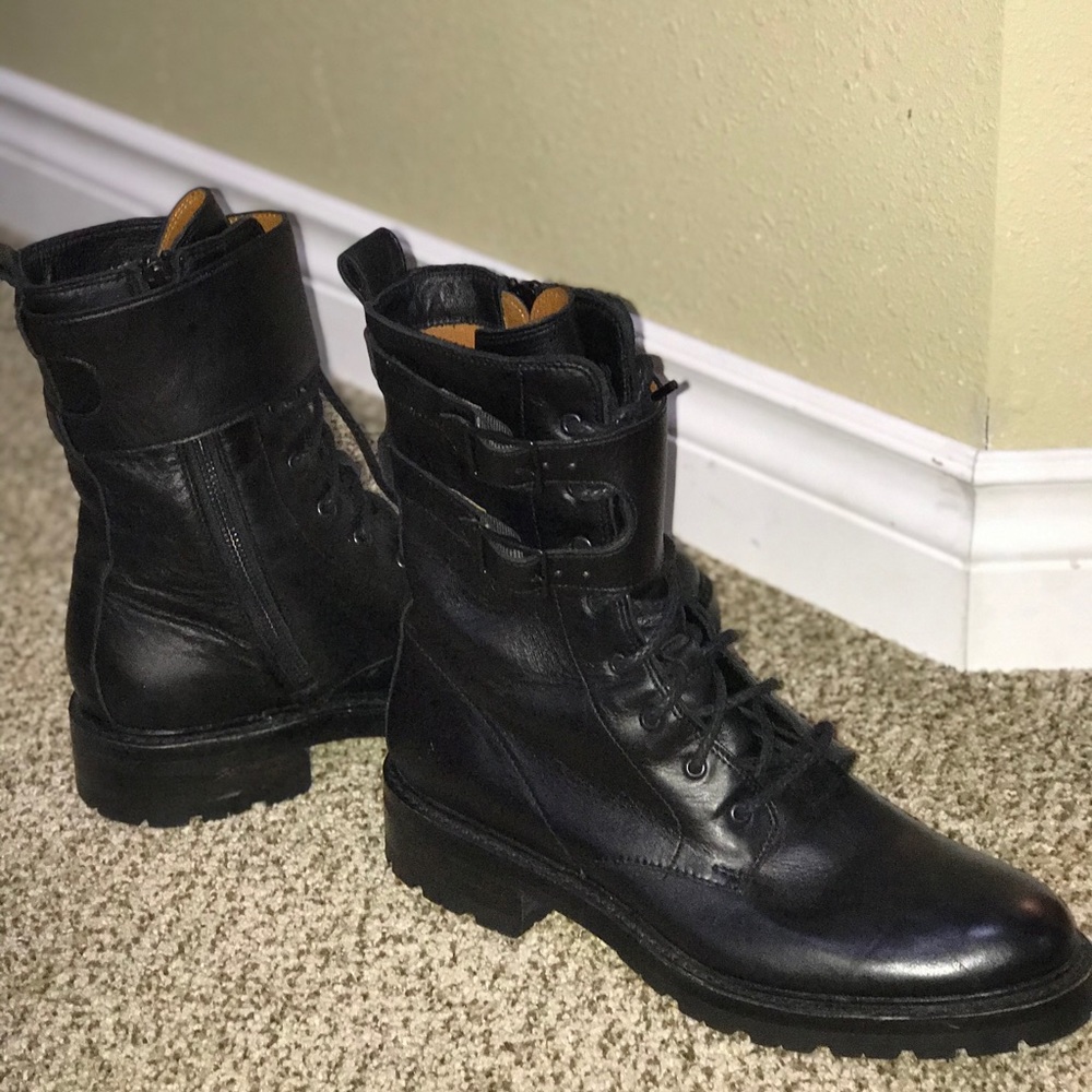 Frye - Julie Shield Combat Boot